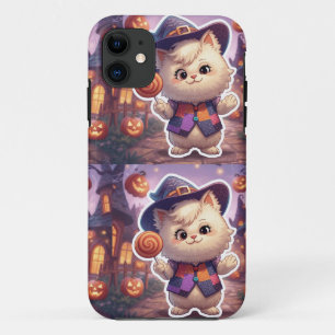 Mr. Bluffy – Halloween’s Gentle Bluffmaster iPhone 11 Case