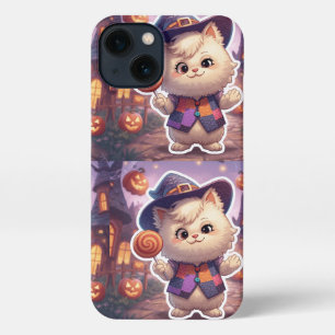 Mr. Bluffy – Halloween’s Gentle Bluffmaster iPhone 13 Case