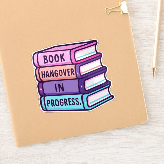 mr books Custom-Cut Vinyl Sticker