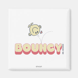 Mr. Bounce Bouncing On His Head Magnet