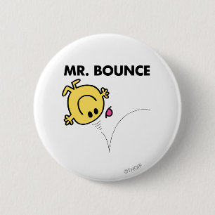 Mr. Bounce Classic Pose 6 Cm Round Badge