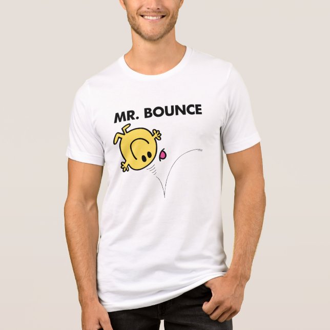 Mr. Bounce | Classic Pose Tri-Blend Shirt (Front)