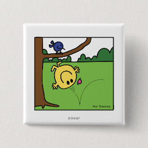 Mr. Bounce In The Park 15 Cm Square Badge