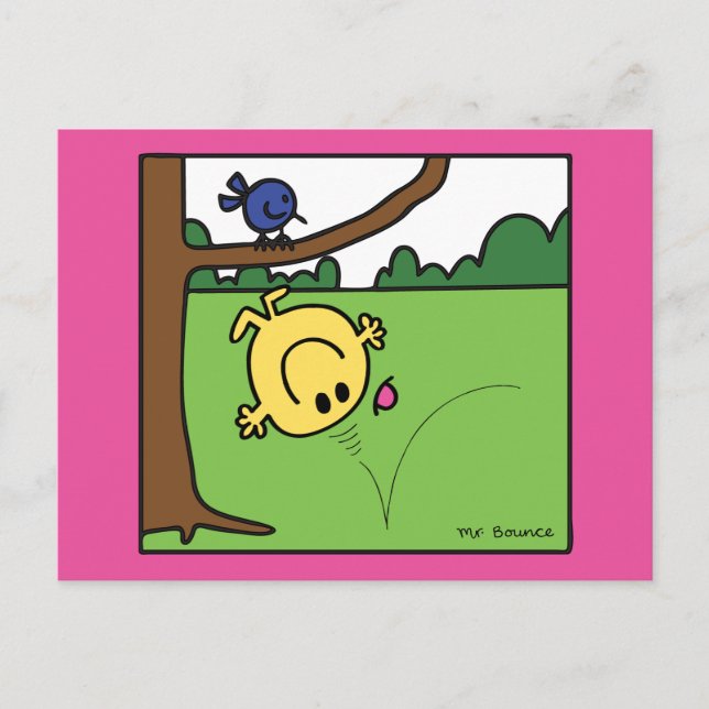 Mr. Bounce In The Park Postcard (Front)
