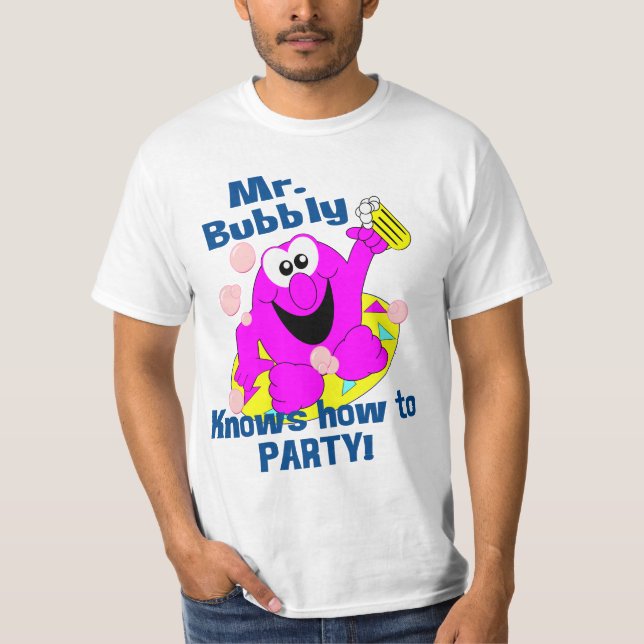 Mr Bubbly T-Shirt (Front)
