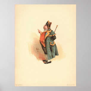 Mr. Bumble from Oliver Twist Poster