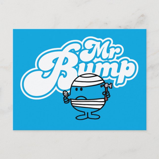 Mr. Bump | Bandaged Thumb Postcard (Front)