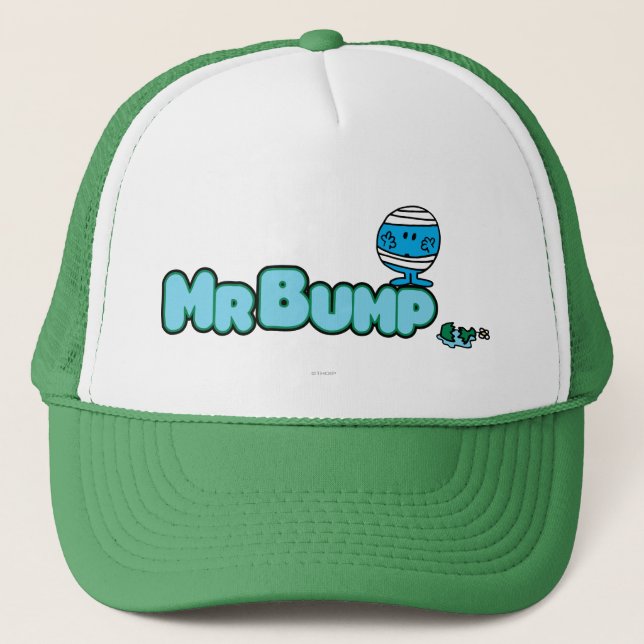 Mr. Bump | Broken Vase 2 Trucker Hat (Front)