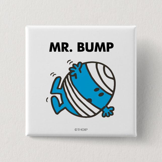 Mr. Bump Classic 3 15 Cm Square Badge (Front)