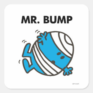 Mr. Bump Classic 3 Square Sticker