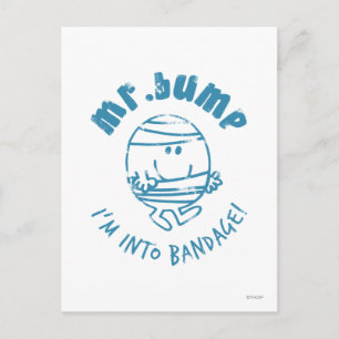 Mr. Bump   I'm Into Bandage Postcard