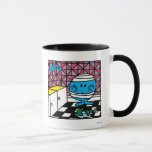 Mr. Bump | Kitchen Accident Mug<br><div class="desc">Looks like Mr. Bump knocked over a vase in his kitchen. Well, at least this time the accident didn’t involve him injuring himself! The poor vase will never be the same, though. Hopefully the flower can be transferred to another vase without incident! Get this fun little design on one of...</div>