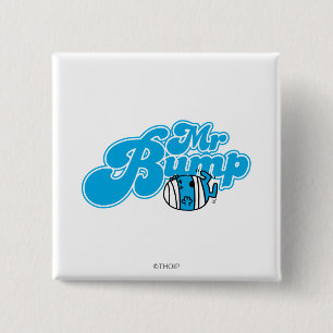Mr Bump Logo 1 15 Cm Square Badge
