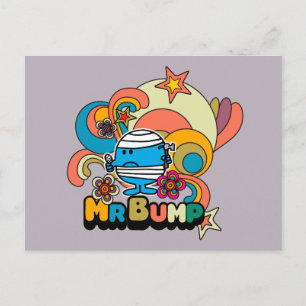 Mr. Bump   Psychedelic Thumb Injury Postcard