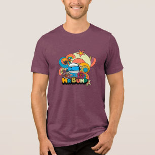 Mr. Bump   Psychedelic Thumb Injury Tri-Blend Shirt