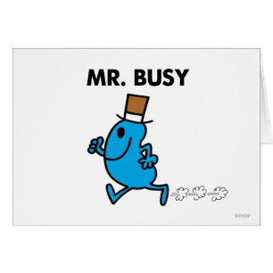 Mr. Busy Running Quickly
