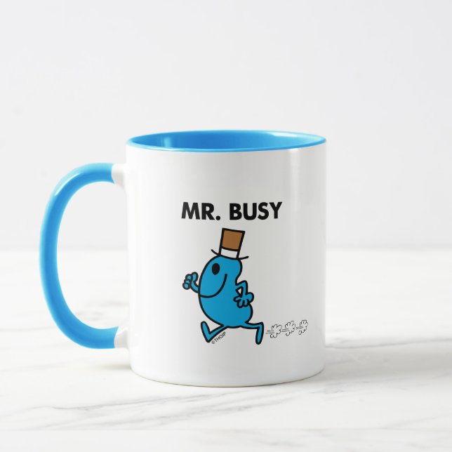 Mr. Busy Running Quickly Mug (Left)