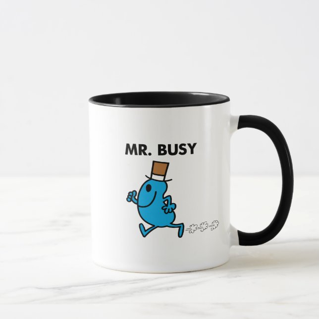 Mr. Busy Running Quickly Mug (Right)
