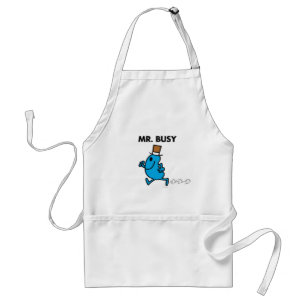 Mr. Busy Running Quickly Standard Apron