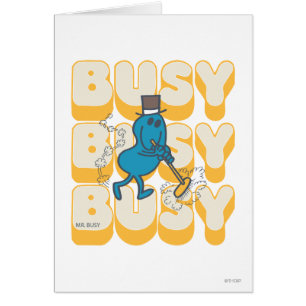 Mr. Busy Sweeping Quickly