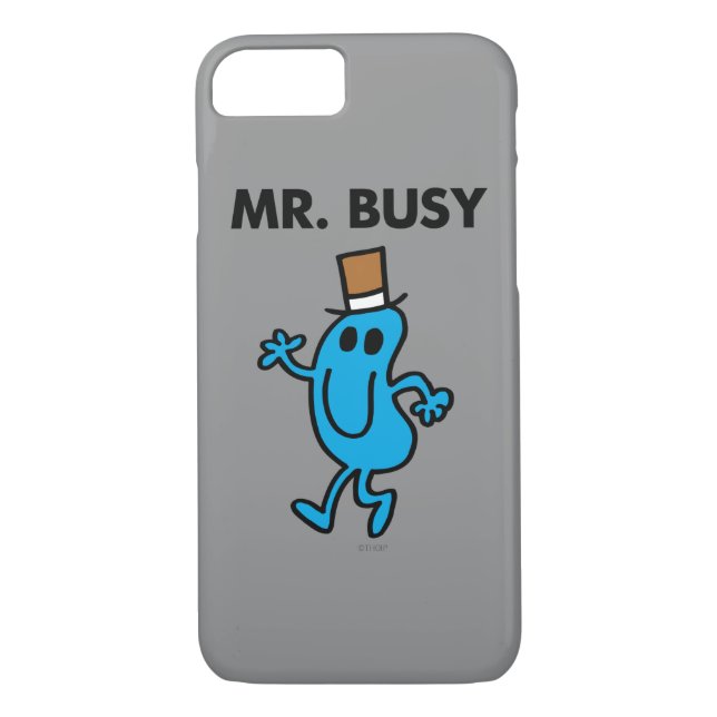 Mr. Busy Waving Hello Case-Mate iPhone Case (Back)