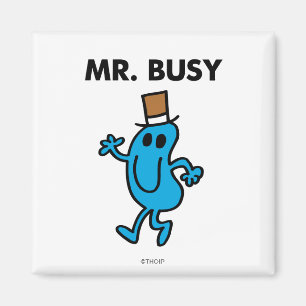 Mr. Busy Waving Hello Magnet