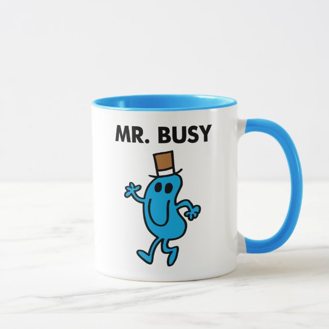 Mr. Busy Waving Hello Mug (Right)