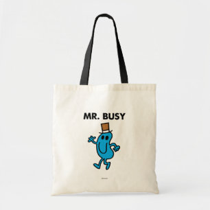 Mr. Busy Waving Hello Tote Bag