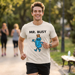 Mr. Busy Waving Hello Tri-Blend Shirt
