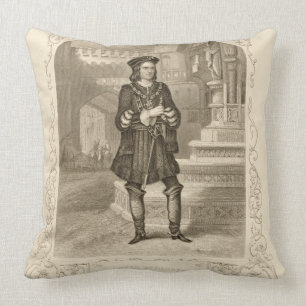 Mr C. Kean as Gloster, Act I Scene 1, in Richard I Cushion