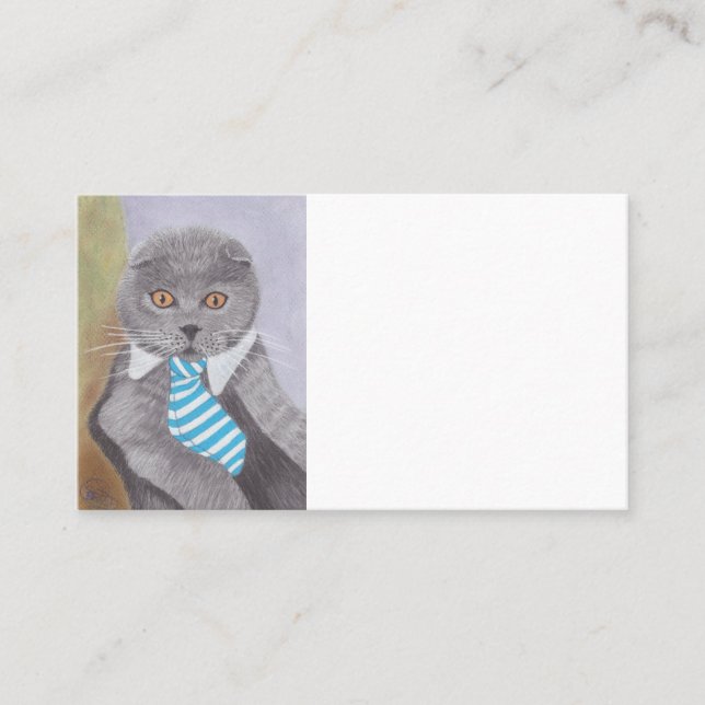 MR CAT BUSINESS CARD (Front)