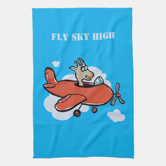 Mr. Cell Tea Towel (Vertical)