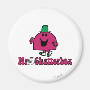 Mr. Chatterbox Logo & Telephone Magnet