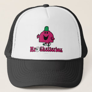 Mr. Chatterbox Logo & Telephone Trucker Hat