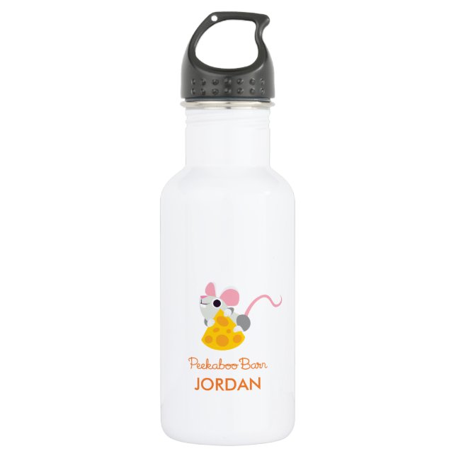 Mr. Cheeseman the Mouse 532 Ml Water Bottle (Front)