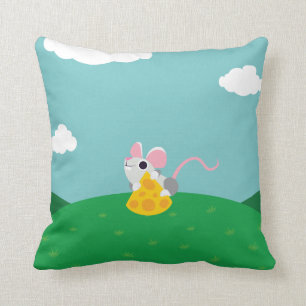 Mr. Cheeseman the Mouse Cushion