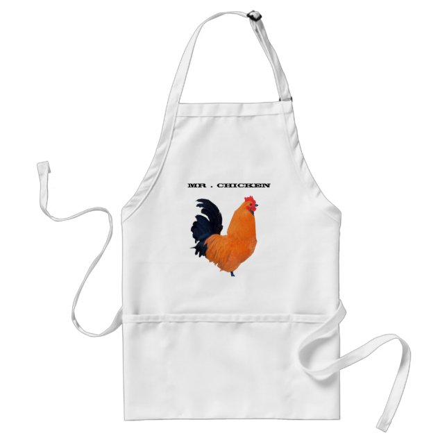 " Mr . Chicken " # 1 Standard Apron (Front)