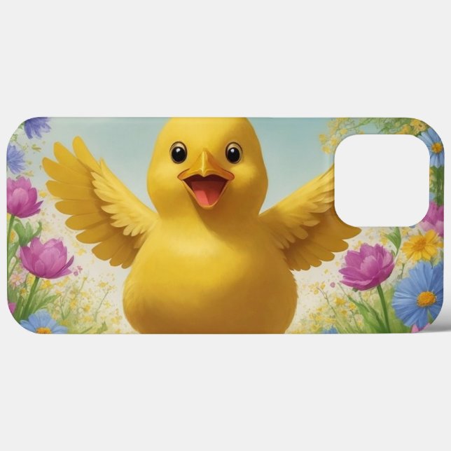 Mr. Chicken Easter Phone Case (Back (Horizontal))