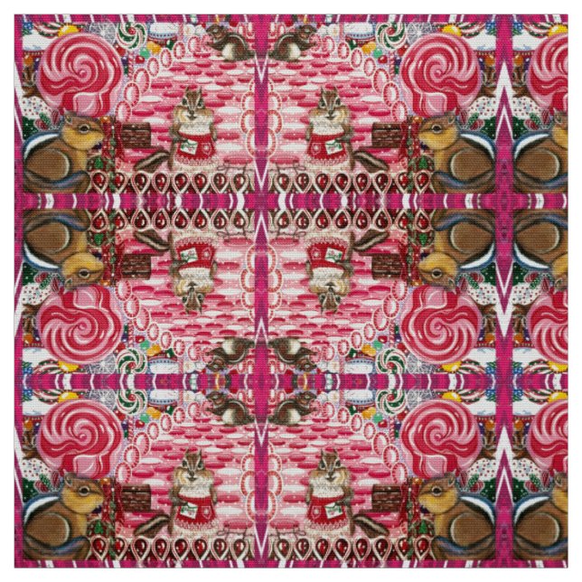 Mr. Chip & Ms. Elizabeth Fabric (Swatch)
