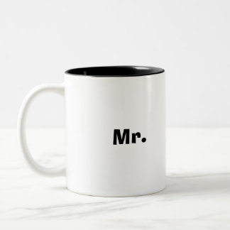 Mr. Coffee Two-Tone Coffee Mug