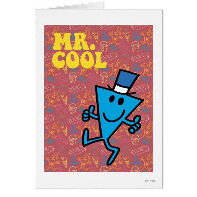 Mr. Cool | Colourful Background (Front)