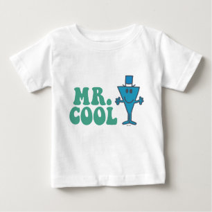 Mr. Cool   Logo Design Baby T-Shirt