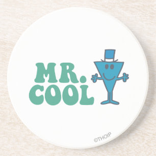 Mr. Cool   Logo Design Coaster