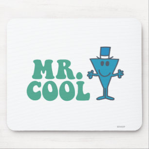 Mr. Cool Logo Design Mouse Pad
