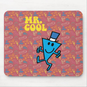 Mr. Cool Yellow Lettering Mouse Pad