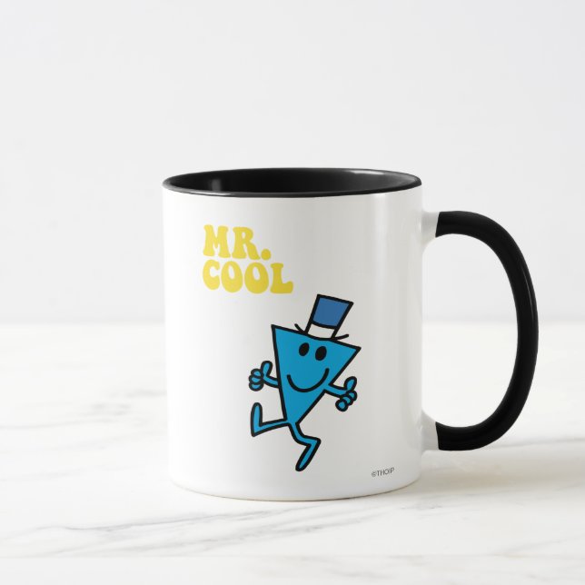 Mr. Cool | Yellow Lettering Mug (Right)