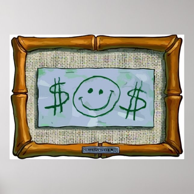 Mr Crab First Dollar $ Poster (Front)