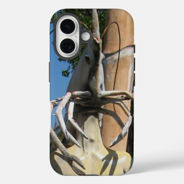 Mr Crustacean AKA Lobster Head ... Buddhist Hell Case-Mate iPhone Case (Back)