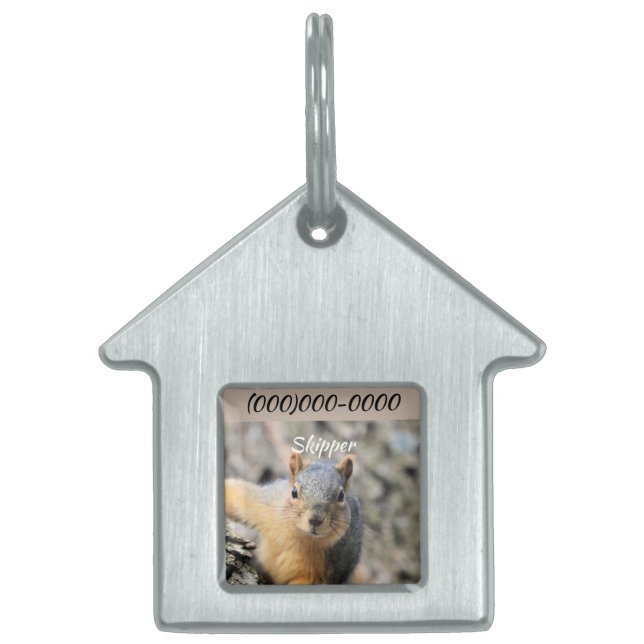 Mr.Cutie Pet ID Tag (Front)