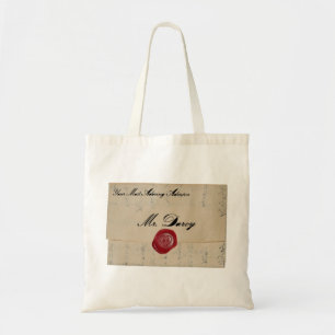 Mr Darcy Love Letter Tote Bag